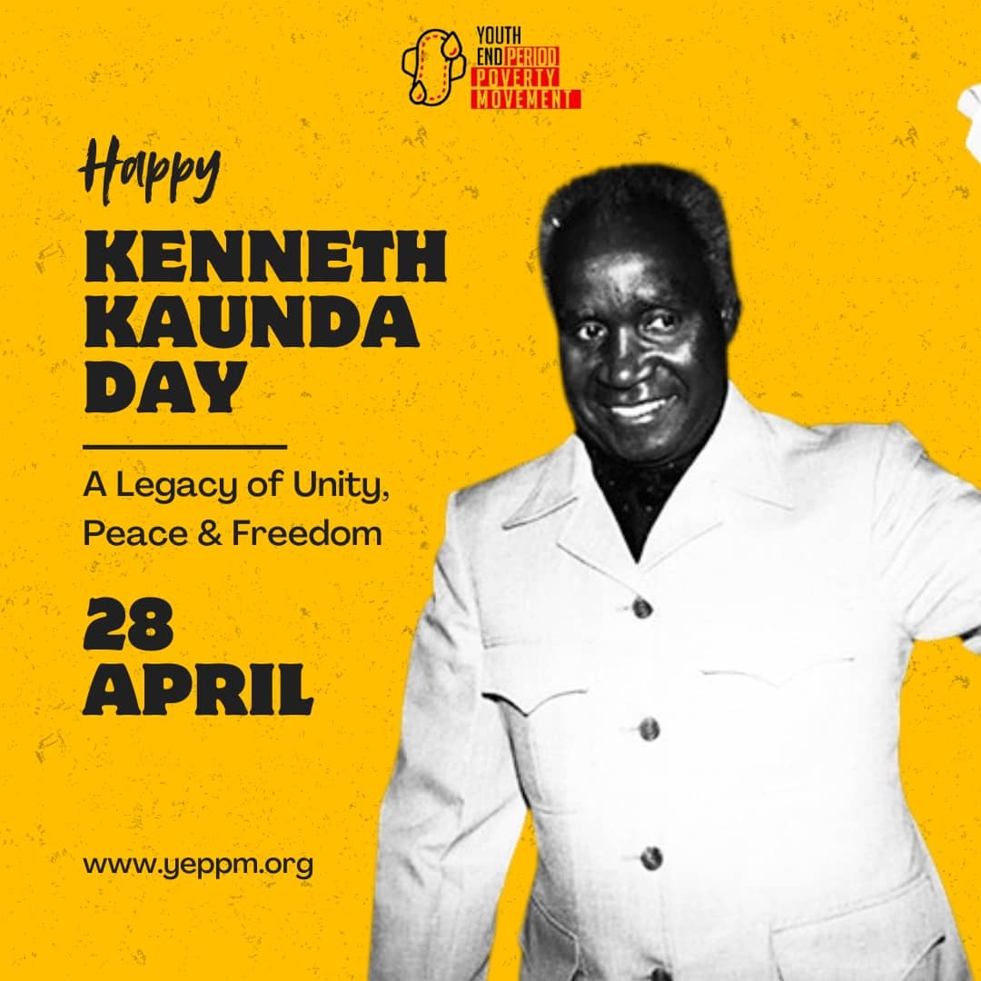 The Youth End Period Poverty Movement Joins Zambia in Honoring the Legacy of Dr. Kenneth Kaunda