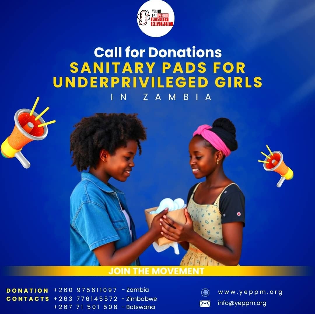 Ending Period Poverty in Zambia: Join the Youth End Period Poverty Movement’s Pad Drive